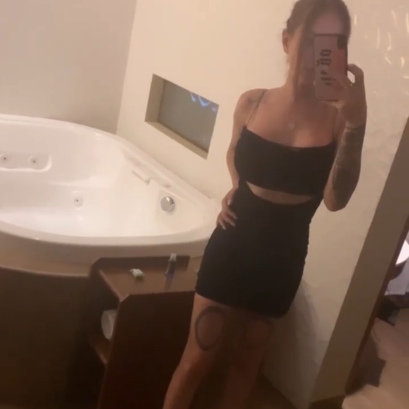 Oh Polly Black Cut Out Mini Dress Montpellier 0 - Picture 7 of 7